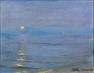 Letní večer, Skagen, 1908